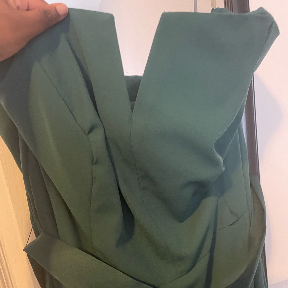 Green Vera wang dress